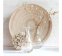 Tableau sur toile vase avec épille 30x30 cm CEANOTHE Décoration Murale Art Décoratif Muraux Peinture Imprimée en HD Salon Chambre Bureau Fabriqué en France Beige G