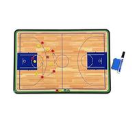 tableau tactique, Presse-papiers de basket-ball for entraîneurs, utilisation double face, avec sac rangement, for compétition ou enseignement scolaire(Medium)