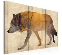 Tableau The Wandering Wolf 60x40 cm - Tableau deco