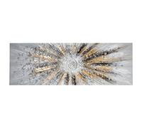 Tableau Toile Murale Peinture en Relief Soleil 150 x 50 cm - Atmosphera