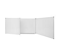 Tableau triptyque blanc émaillé Trio Maya NF 90 x 120 cm Bi-Office