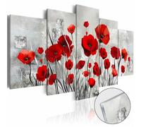 Tableau Verre Acrylique Scarlet Cloud - Paris Prix