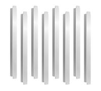 Tables à vapeur Barre d'adaptation 30,5 cm | Barre d'adaptation de table en acier inoxydable | Accessoires de gastronomie, résistant à la chaleur -résistant, pour friture de poêle Cooler Buff