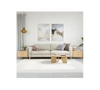 VIDAXL Tables Basses 2 pcs - Chêne Sonoma