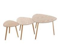 Atmosphera – Tables gigognes Mileo – Lot de 3 L39/47/60 cm