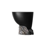 Tables d'appoint, Coin de Chevet de Chambre à Coucher, Ornements latéraux en Bois Massif, canapé de Salon Artistique à côté d'une Petite Table Basse