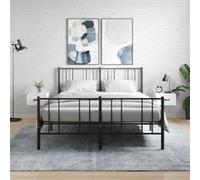 Tables de chevet murales 2 pcs blanc 35x35x20 cm Blanc G
