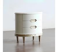 Tables de chevet Tables de nuit Consoles Chambre Commode Assise Bois Ovale Nouveau