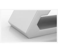 Tables en cuir tables basses tables designer table basse en verre table rembourrée 120cm