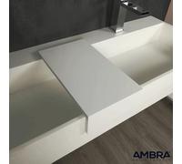 Tablette à poser pour vasque en solid surface