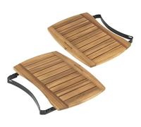 Tablette barbecue BIG GREEN EGG laterales acacia XL