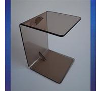 Tablette de Canapé plexi fumé Transparent G