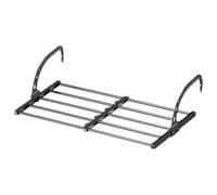 Tablette De Chevet pour Lit De Dortoir Plateau De Rangement Pliable | Porte-Vêtements Rétractable Pour Maison Balcon Chambre D Étudiant Camping Car Lit Bébé Étudiants Berceau Sac À Main