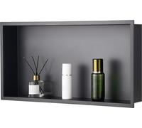 Tablette de douche Niche murale - Niche de douche 10,16x33,02x63,5cm - étagère de douche pour salle de bain