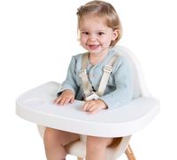 Tablette de repas amovible + protection pour chaise haute Evolu 2 ou Evolu One.80° blanc