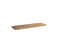 Tablette d'étagère en bois recy eige, 1 étagère, à poser, droite, modulable - Pomax, Murcia - 120x36x3 cm