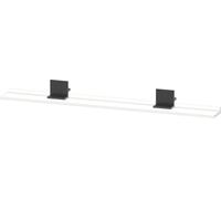 Tablette Duravit Sivida, support noir diamant mat, 1200x115x35mm, SV74340BD180000