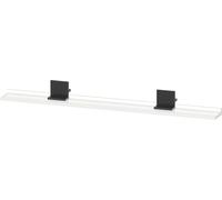 Tablette Duravit Sivida, support noir diamant mat, 1200x115x35mm, SV74340BD220000