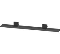 Tablette Duravit Sivida, support noir diamant mat, 1200x115x35mm, SV74340BD490000