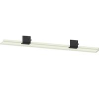 Tablette Duravit Sivida, support noir diamant mat, 1200x115x35mm, SV74340BDHH0000