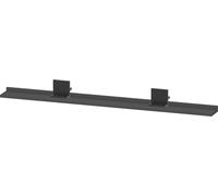 Tablette Duravit Sivida, support noir diamant mat, 1280x115x35mm, SV74350BD490000, Couleur: Graphite mat