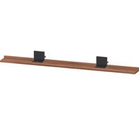 Tablette Duravit Sivida, support noir diamant mat, 1280x115x35mm, SV74350BD790000