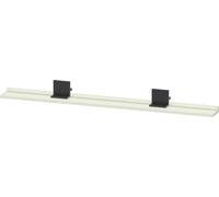 Tablette Duravit Sivida, support noir diamant mat, 1280x115x35mm, SV74350BDHH0000