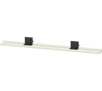 Tablette Duravit Sivida, support noir diamant mat, 1280x115x35mm, SV74350BDHH0000