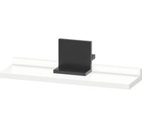 Tablette Duravit Sivida, support noir diamant mat, 400x115x35mm, SV74300BD180000
