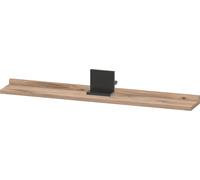 Tablette Duravit Sivida, support noir diamant mat, 800x115x35mm, SV74320BD550000