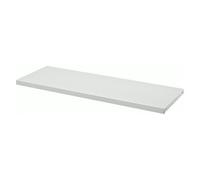 Tablette gris clair L 91cm pour armoire portes battantes Union