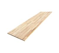 Tablette Hêtre Massif Lamellé Collé Abouté, L.200 cm x l.60 cm, Ep.18 mm