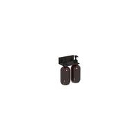 Étagère Laufen ASSIST H383AS04500001 166 x 101 mm, 2 distributeurs de savon, noir mat