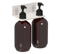 Étagère Laufen ASSIST H383AS02680001 166 x 101 mm, avec 2 distributeurs de savon, blanc mat