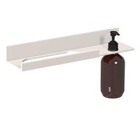 Étagère Laufen H385AS12680011 400 x 100 mm, 1 distributeur de savon à droite, blanc mat