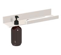 Étagère Laufen ASSIST H385AS12680021 400x100 mm, 1 distributeur de savon à gauche, blanc mat