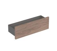Tablette murale Geberit Smyle Square, 500362, 45x14,8x14,3 cm, 500.362.JR.1, Couleur: Structure en bois de noyer hickory / mélamine