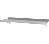 Tablette murale HENDI, avec 2 supports, 800x300x(H)250mm