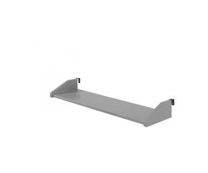 Tablette penderie PINO gris - VIPACK - Pin massif