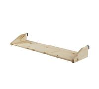 Tablette penderie PINO naturelle Bois clair G
