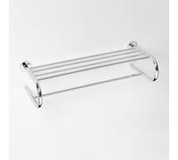 Tablette porte-serviette forme U OMEGA laiton chromé 65,5x16,5x27 cm