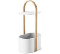 Umbra Tablette range‑magazines et câbles Bellwood Acier Blanc / Naturel