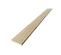 Tablette Sapin bois massif, L.200 x l.20 cm, Ep.18 mm