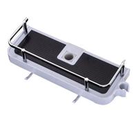 Tablette Support Douche, Etagère Douche Télescopique,Etagère de Salle de Bain Aluminium Antirouille,Montage Sans Perçage,Adapte Le