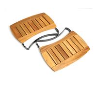 Tablettes Latérales rabattables acacia L