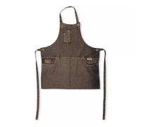 Tablier 5 poches en jeans DUTCHDELUXES Noir Doré Slim