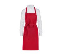 Tablier Ã©pais biologique avec poche SG Accessories Bistro Lisbon Rouge TU