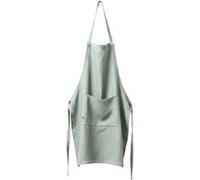 Tablier Ajustable avec Poche 70x85cm Lin Lavé Coloris Eucalyptus - MARGAUX -