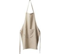Tablier Ajustable avec Poche 70x85cm Lin Lavé Coloris Sable - MARGAUX - ALTOBUY Beige G