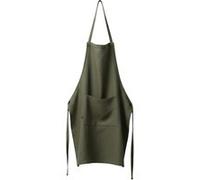 Tablier Ajustable avec Poche 70x85cm Lin Lavé Coloris Thym - MARGAUX - ALTOBUY Vert G